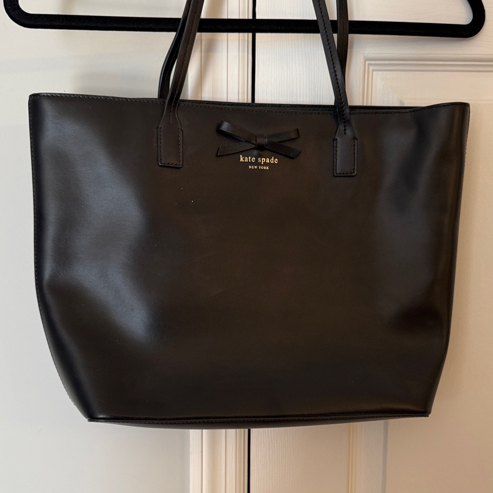 Kate Spade Black Bow Accent Tote